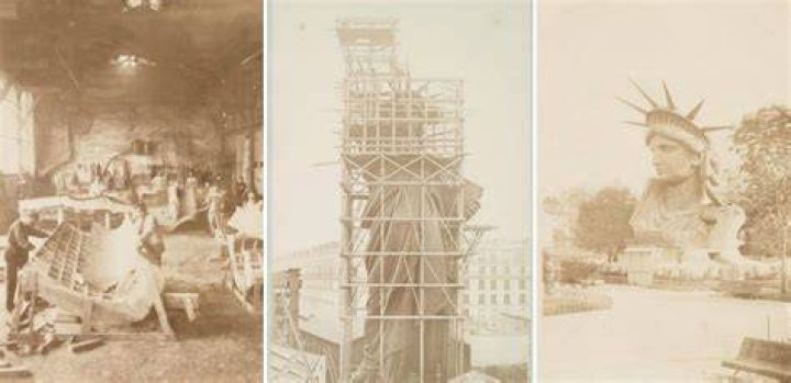 When was the Liberty Statue brought to USA for the first time?