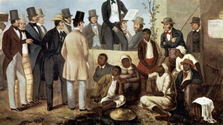 When were slaves abolished in the South?