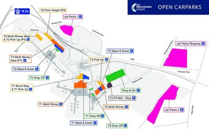 Where are the nearest NCP car parks in Manchester?