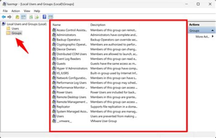 Where is Local Users and Groups in Windows Server 2012?