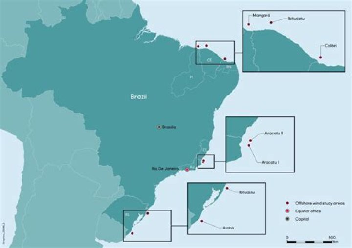 Where is offshore located in Brazil?
