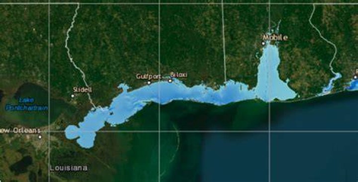 Where is the Mississippi Sound located?