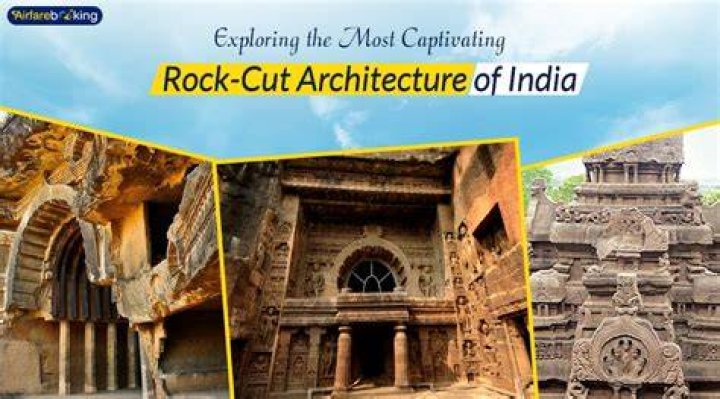 Which architecture is considered the symbol of Indian rock cut architecture?