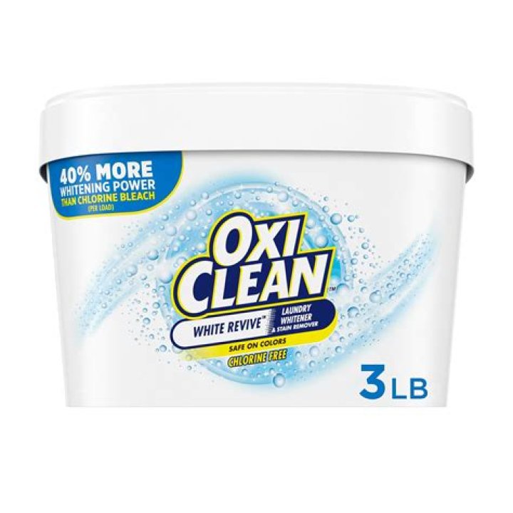 Which is better OxiClean or OxiClean white revive?