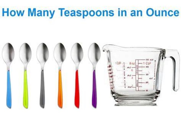 Which is bigger ounce or teaspoon?