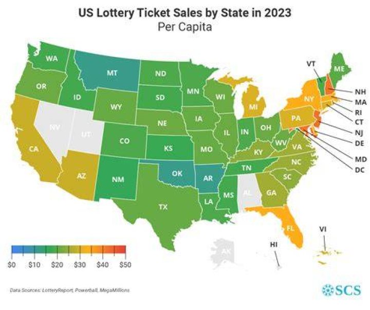 Which states have the biggest lotteries?