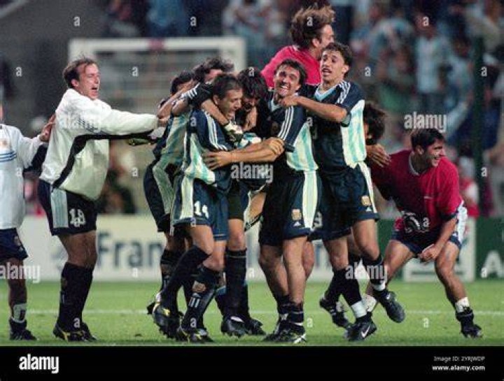 Who knocked out Argentina in 1998?