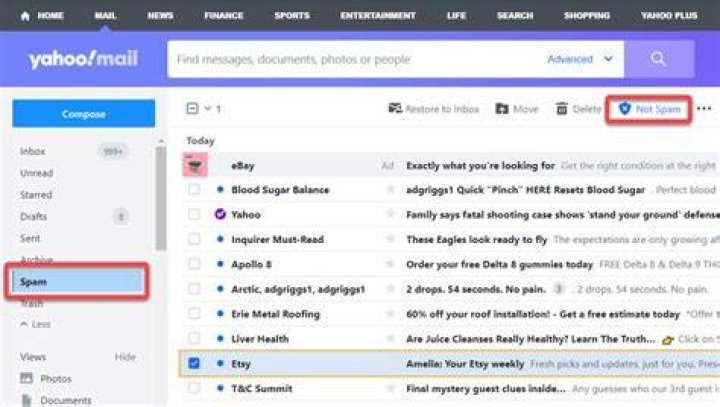 Why am I suddenly getting lots of spam emails Yahoo?