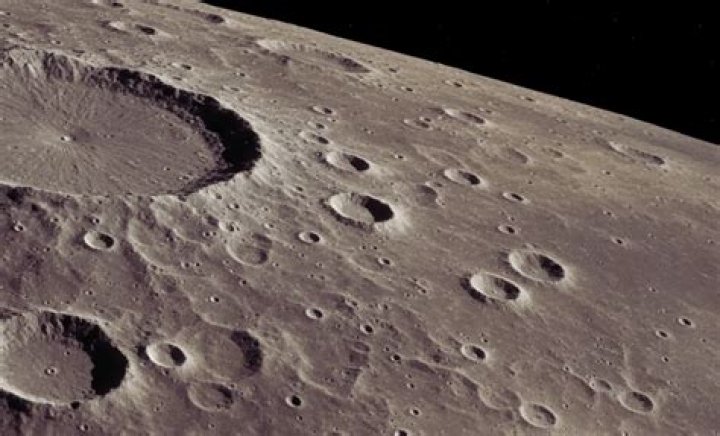 Why do I see a light on the moon?
