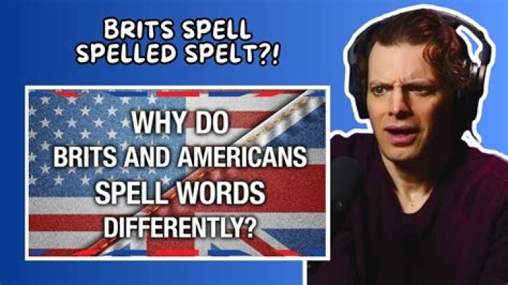 Why does the US spell differently?