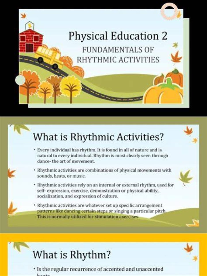 Why is it important for students to have pe2 fundamentals of rhythmic activities?