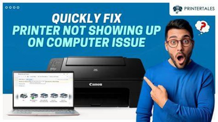 Why is printer not showing up on PC?